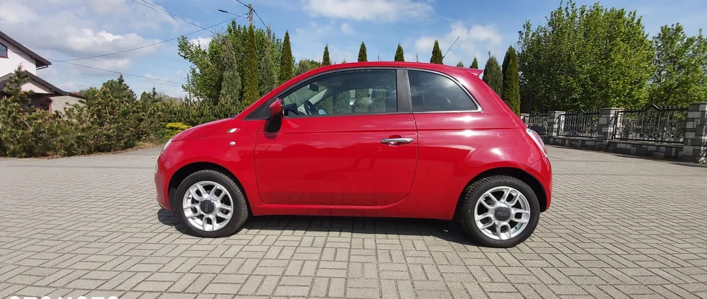 Fiat 500 cena 16999 przebieg: 172530, rok produkcji 2008 z Sulęcin małe 497